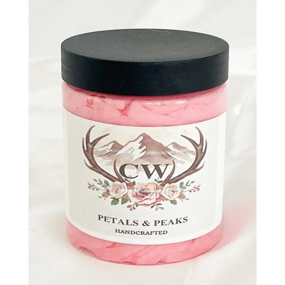 WHIPPED SOAP Handcrafted Whipped Soap and Sugar Scrub